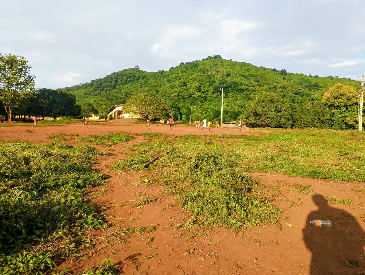 La colline Marankoudio vue du village de Boudy