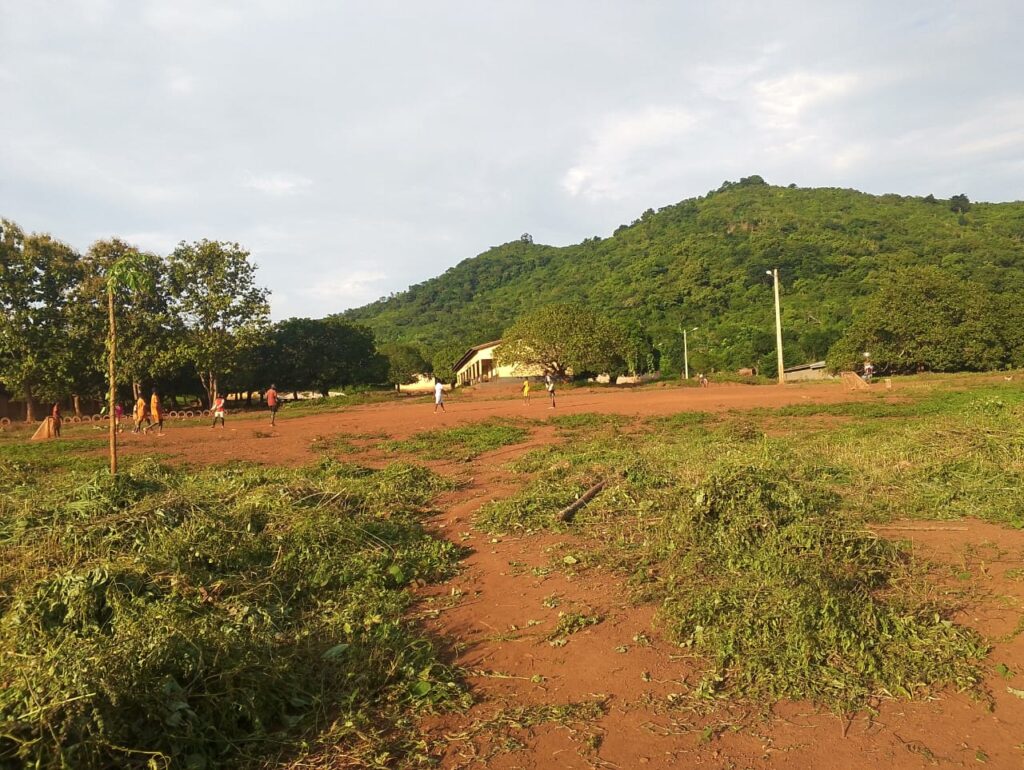 La végétation de la colline Marankoudio de Boudy