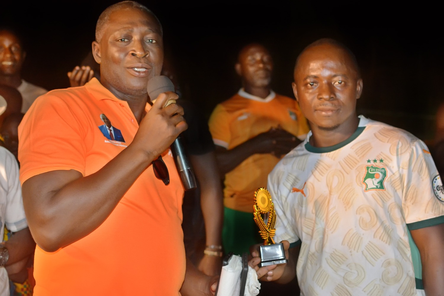 Trophée remis au vainqueur du tournoi de Boudy