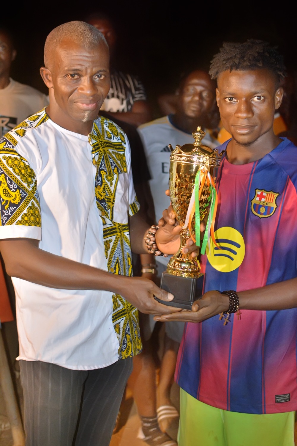Cérémonie de remise des trophées à Boudy
