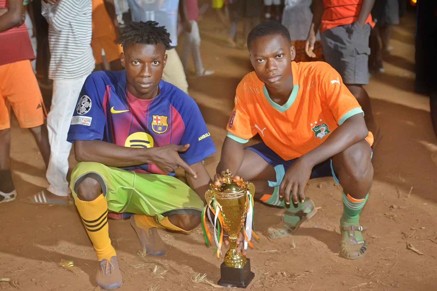 Remise de récompense au tournoi de Boudy